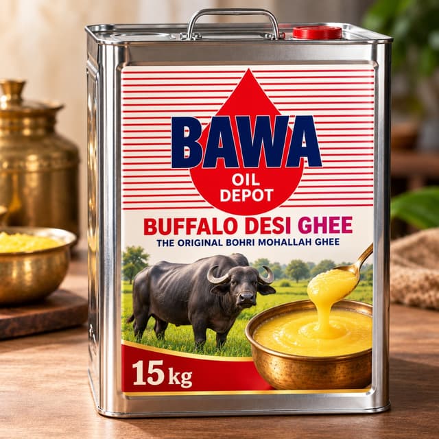 Commercial 15 KG Desi Ghee – Buffalo