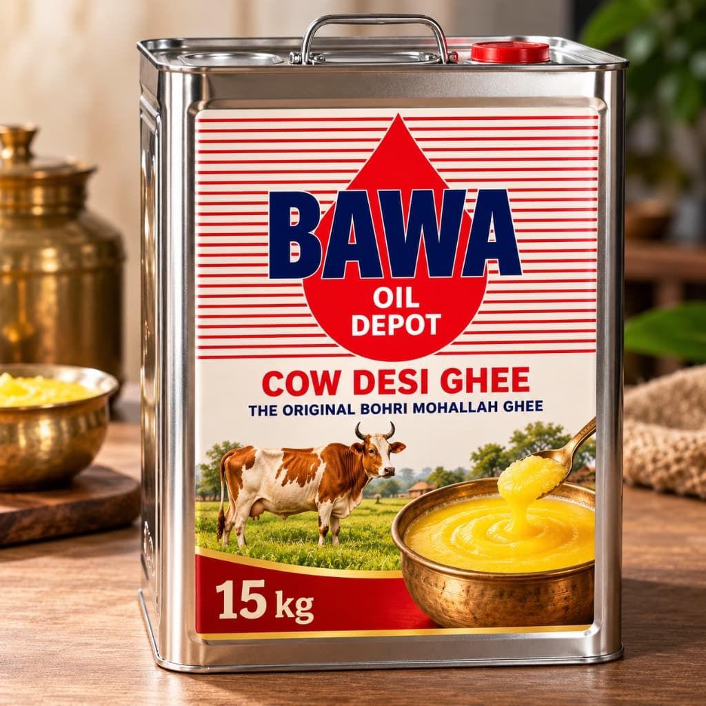 Commercial 15 KG Desi Ghee – Cow (15 KG) - Bawa Oil Depot