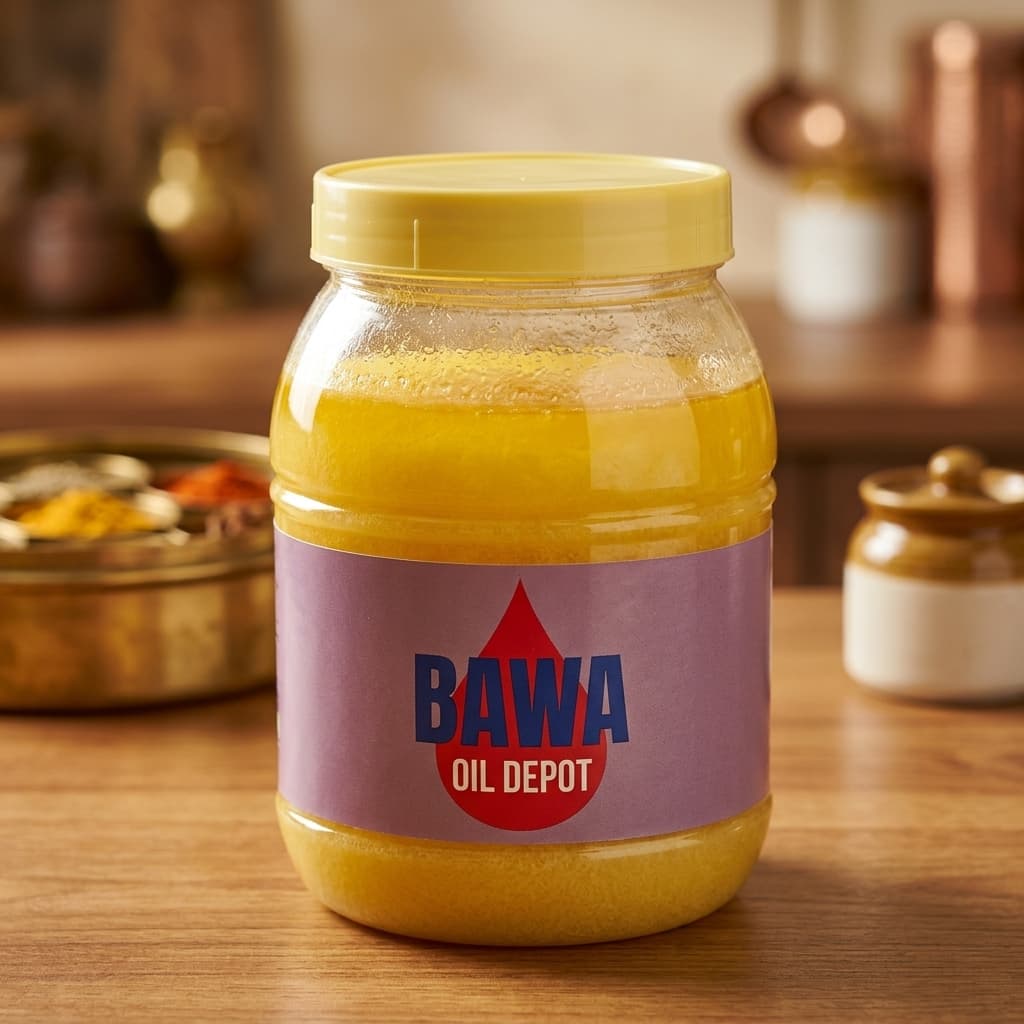 Original Bawa Ghee (Bori Mohallah) Sandwich Spread Ghee (500g (Half Kg)) - Bawa Oil Depot